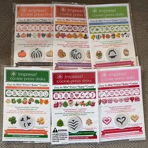 NWT Holiday Cookie Cutters